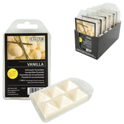 Gala waxmelts pyramide vanille 6 stuks | 12 stuks
