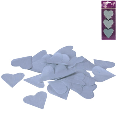 Load image into Gallery viewer, Confetti hart blauw 100 g | 24 stuks
