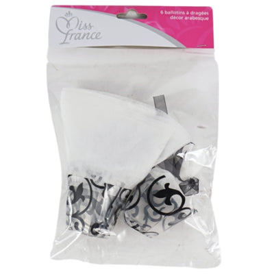 Load image into Gallery viewer, Miss france geschenkverpakking zwart 5 cm set van 6 | 24 stuks
