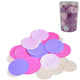 Confetti in emmer roze tinten 1 kg | 8 stuks