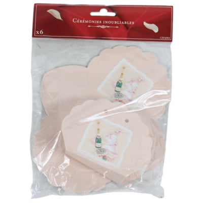 Load image into Gallery viewer, Cadeauverpakking roze 11 cm set 6 stuks | 24 stuks
