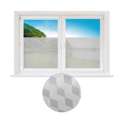 Afbeelding laden in galerijviewer, Pro home raamfolie met motief cubes 45 x 150 cm | 48 stuks
