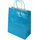 Geschenktas met hengsel xl blauw 32 cm | 60 stuks