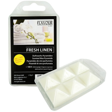 Gala waxmelts pyramide fresh linen 6 stuks | 12 stuks