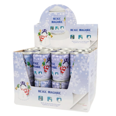 Load image into Gallery viewer, Diy decoratie sneeuw in blik 20 gram | 96 stuks
