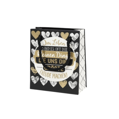 Geschenktas kleinen dinge 10 x 3 x 11 cm | 50 stuks