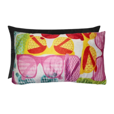 Bestlivings kussenhoes zonnebrillen print 30x50 cm | 12 stuks