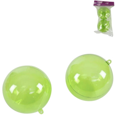 Load image into Gallery viewer, Hangerbal groen 10 cm set van 2 | 24 stuks
