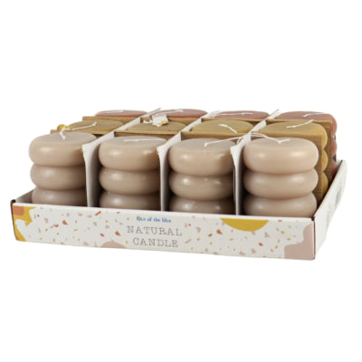 Load image into Gallery viewer, Out of the blue kaars rond 7,5 x 10,5 cm 3 assorti | 12 stuks
