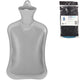 Relaxdays warmwater kruik grijs 2 l | 6 stuks