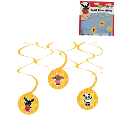 Load image into Gallery viewer, Amscan spiraal hanger bing 60 cm set van 6 | 24 stuks
