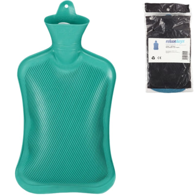 Load image into Gallery viewer, Relaxdays warmwater kruik turquoise 2 l | 6 stuks
