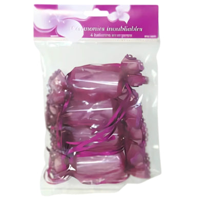 Load image into Gallery viewer, Mini cadeauverpakking paars 13 cm set van 4 | 48 stuks

