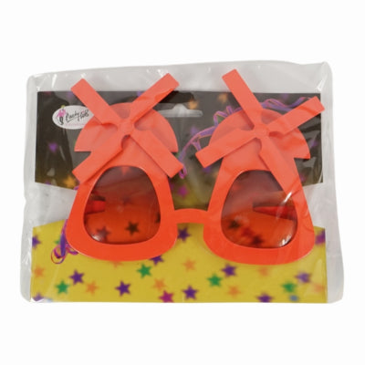 Load image into Gallery viewer, Bril molen oranje 17 cm | 12 stuks
