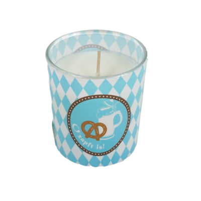 Kaars in glas oktoberfeest 7 x 7,8 cm | 40 stuks