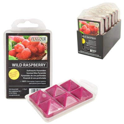 Load image into Gallery viewer, Gala waxmelts pyramide wild raspberry 6 stuks | 12 stuks
