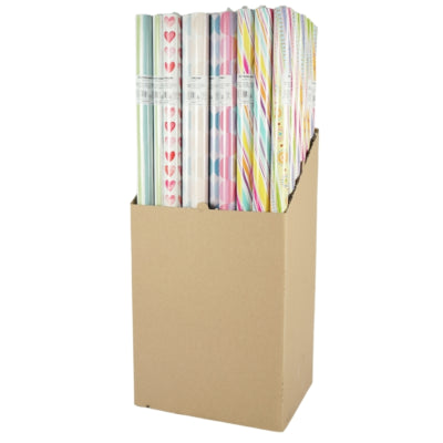 Afbeelding laden in galerijviewer, Cadeaupapier everyday 200 x 70 cm 8 assorti | 60 stuks
