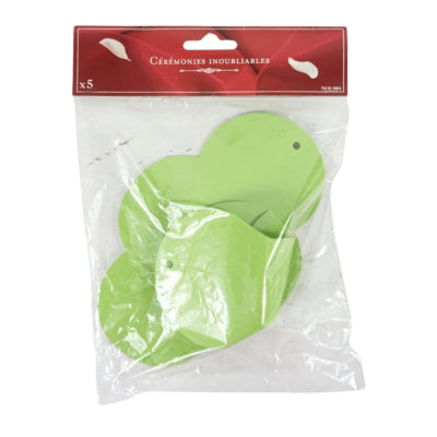 Mini cadeauverpakking groen 5 stuks | 24 stuks