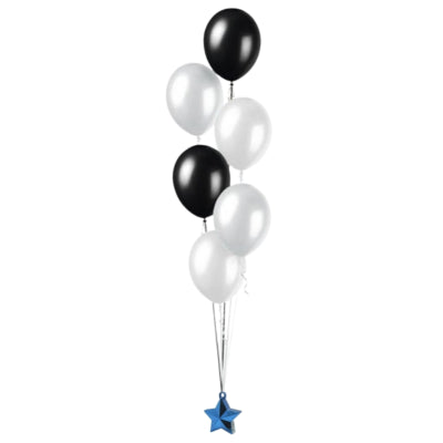 Load image into Gallery viewer, Amscan ballongewicht ster blauw 10 cm | 24 stuks
