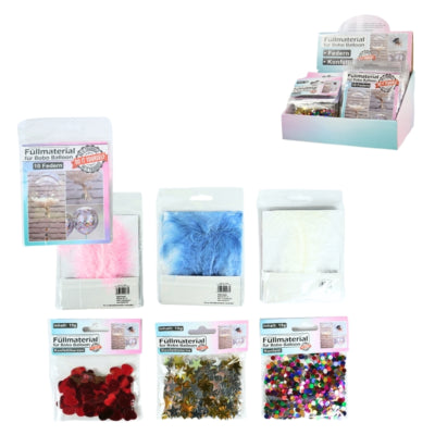 Afbeelding laden in galerijviewer, Bobo ballon vulmateriaal 6 assorti | 48 stuks
