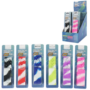 Fidget toy pop-it 25 cm 6 assorti | 48 stuks