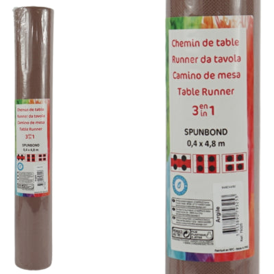 Load image into Gallery viewer, Tafelloper 3-in-1 bruin 480 cm | 24 stuks
