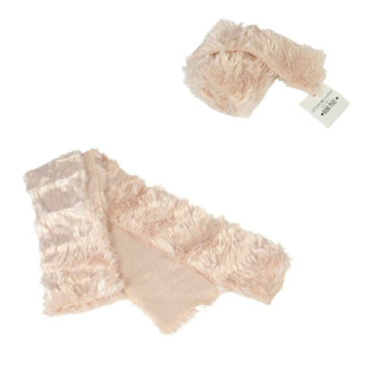 Pluche rol handgemaakt roze 1 m | 24 stuks