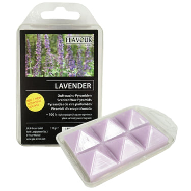 Gala waxmelts pyramide lavendel 6 stuks | 12 stuks