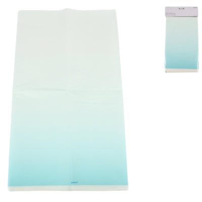 Load image into Gallery viewer, Amscan tafelkleed papier lichtblauw wit 120 x 180 cm | 24 stuks
