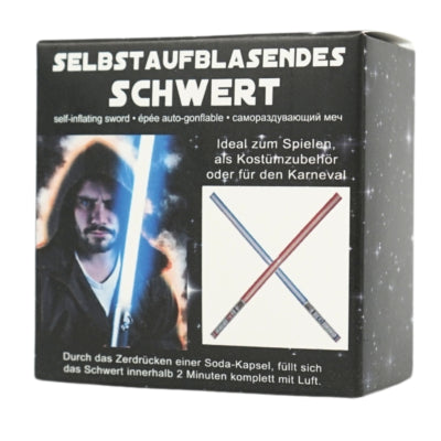 Load image into Gallery viewer, Folieballon zwaard zelfopblazend 95 cm 2 assorti | 24 stuks
