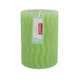 Profissimo (r) stompkaars met groeven groen 6,8 x 10 cm | 12 stuks