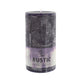 Gala stompkaars rustiek donkerpaars 8 x 15 cm | 6 stuks