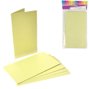 Menukaarten groen 17 cm 5 stuks | 24 stuks