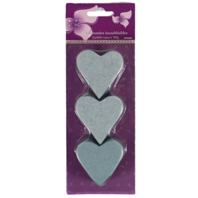 Load image into Gallery viewer, Confetti hart blauw 100 g | 24 stuks
