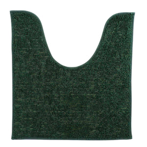 Wc mat groen polyester 45 x 50 cm | 6 stuks