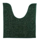 Wc mat groen polyester 45 x 50 cm | 6 stuks