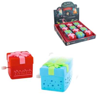 Afbeelding laden in galerijviewer, Speelgoed opwindbaar cadeautje wichtel wonderland 3,6 cm 2 assorti | 24 stuks
