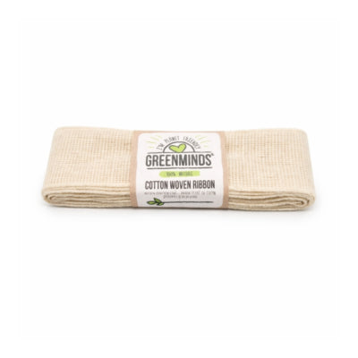 Greenminds lint katoen naturel 2 m | 48 stuks