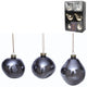 Xmas by mooss xmas by moos kerstballen grijs 8 cm 6 stuks | 12 stuks