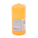 Gala stompkaars geel 7 x 15 cm | 12 stuks