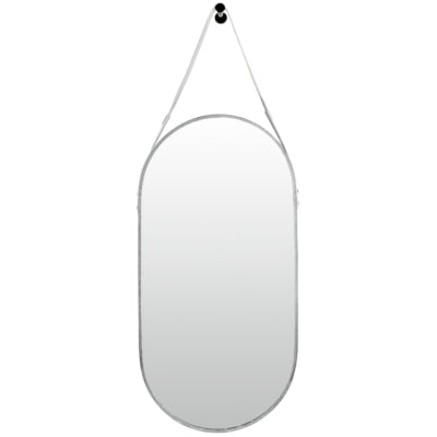 Load image into Gallery viewer, Len-fra wandspiegel miami ii zilverkleurig 50 x 100 cm | 2 stuks
