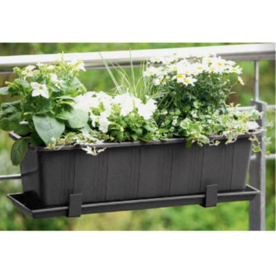 Load image into Gallery viewer, Geli bloembakbeugels grijs 20 cm set van 2 | 10 stuks
