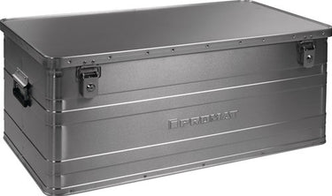 Promat tecwerk aluminium box | l900xb490xh380mm 140 l | met klapdeksel en cilinderslot - 9000447954