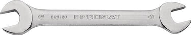 Promat tecwerk dubbele steeksleutel | 24 x 30 mm lengte 275 mm | verchroomd - 4000823133