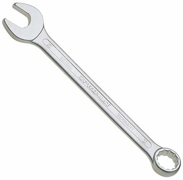 Promat tecwerk ring-steeksleutel | sw 27 mm lengte 386 mm | vorm a extra lang | chroom-vanadiumstaal - 4000823013
