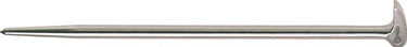 Promat tecwerk rolkopkoevoet | lengte 400 mm | d. 14 mm vernikkeld - 4000812549