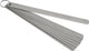 Promat tecwerk voelermaat | bladsterkte 0,05-1,0 mm | staal | lengte 200 mm aantal bladen 13 st. - 4000858467
