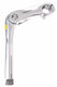 Promax Stuurpen Verstelbaar 22,2-25,4 170 25,4MM Zilver
