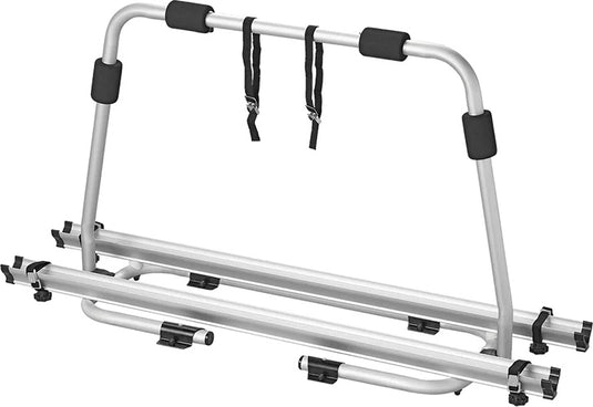 fietsendrager voor caravandissel 2 fietsen zilver