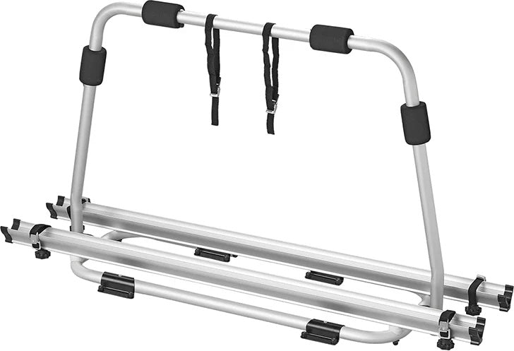 Load image into Gallery viewer, fietsendrager voor caravandissel 2 fietsen zilver
